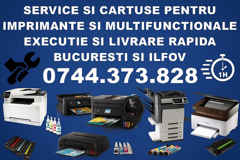 Reparatii imprimante Sector 2 Bucuresti – Service rapid profesional